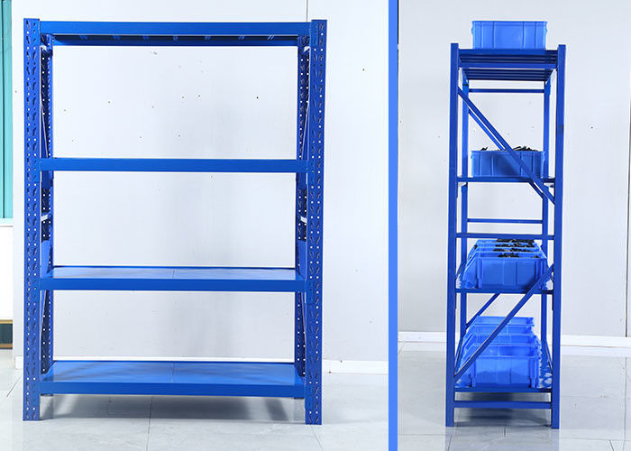 Heavy Duty 2000mm High Metal Warehouse Storage Shelves Corrosion Protection