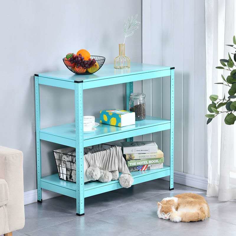 Boltless 1.0mm Metal Warehouse Storage Shelves Strong Load Bearing Capacity